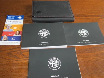 2018 ALFA ROMEO GIULIA 用户手册 OEM 带补充书籍和案例 — 第 1/2 张图片