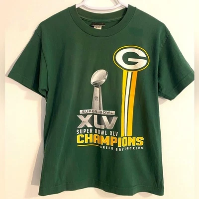 Camiseta NFL Green Bay Packers Super Bowl 45 Champions Foto 1 de 4