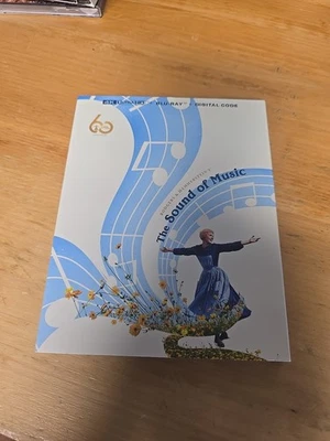 THE SOUND OF MUSIC 60TH ANNIV. ED (4K Ultra HD, 2025, Blu-Ray, Digital) Sealed - Image 1 of 4