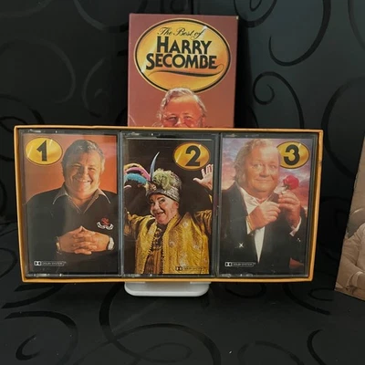 Harry Secombe The Best Of 3 Cassette Tape Box Set - Inc Booklets - Image 1 of 4