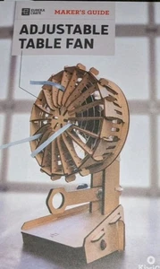 Eureka Crate Kiwico Adjustable Table Fan Build Your Own Stem Older Kids - Picture 1 of 3