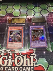 Berserk Dragon + Cyberdark Dragon Yugioh Graded - Foto 1 di 3