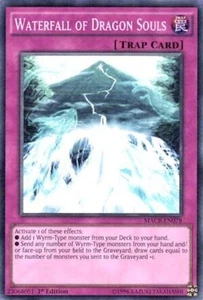 MACR-EN078 WATERFALL OF DRAGON SOULS SUPER RARE 1ST EDITION NEAR MINT YuGiOh TCG - Picture 1 of 1