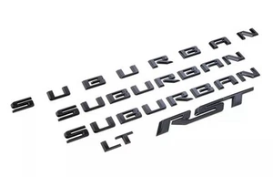 2021-2025 Chevrolet Suburban Black Emblem Kit GM OEM NEW 86533388 - Picture 1 of 1