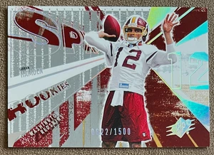 2003 SPx Rookies #112 Gibran Hamden /1500 Washington Redskins Upper Deck Holo RC - Picture 1 of 3