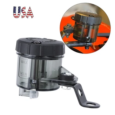 Motorcycle Front Brake Clutch Fluid Bottle Master Cylinder Oil Reservoir Oil Cup - Image 1 of 4