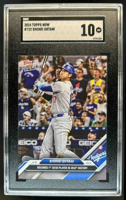 2024 Topps Now Shohei Ohtani #722 Dodgers SGC 10 - Image 1 of 2