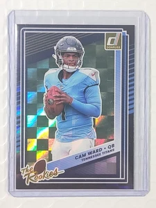 2025 Panini Donruss The Rookies Cam Ward #1 Tennessee Titans - Picture 1 of 2