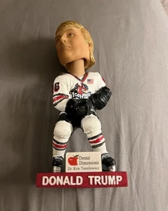 Donald Trump Rockford IceHogs Chicago Blackhawks Bobblehead 2016 President Used - Picture 1 of 4