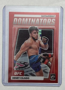 2023 Optic Dominators Red #/99 UFC Henry Cejudo No. 24! - Bild 1 von 2