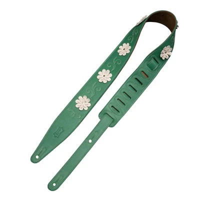 Correa de guitarra Levy's Leathers In Bloom Series cuero genuino 2,5" (MG317IB-001) Foto 1 de 4