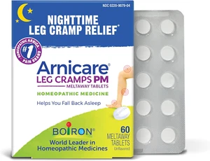 Boiron Arnicare Leg Cramps PM for Relief from Cramping and Stiffness 60 Tablets - Picture 1 of 9