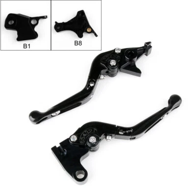Adjustable Folding Extendable Brake Clutch Levers For BMW F800S/R/ST/GS Black H0 Foto 1 de 4