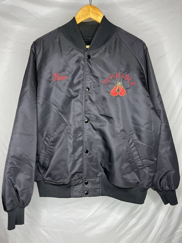 Rare Vintage Tijuana B.C. Boxing satin Jacket WBC Champion alvarez tyson garcia Cover