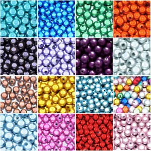 3D illusion miracle round acrylic beads in various sizes & colours listing 1 / 3 - Picture 1 of 21