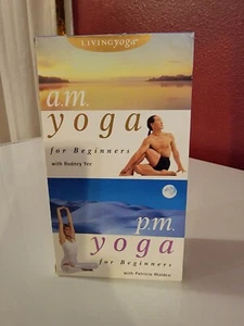 Living Arts AM Yoga & PM Yoga For Beginners - Picture 1 of 4