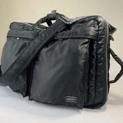 Yoshida Bag PORTER TANKER 3WAY BRIEFCASE Black 622-09308 W:15.8in H:11.4in - Imagem 1 de 4