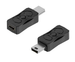 Mini USB to Micro B USB Data Sync Adapter Converter | Male to Female - Picture 1 of 1