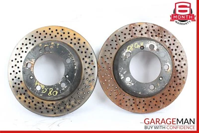 Оригинальный комплект дисков для переднего правого и левого тормоза ротора 05–12 Porsche Cayman 987 - Изображение 1 из 4