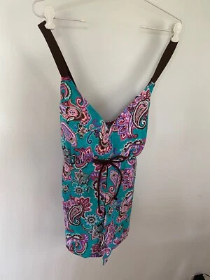 Tankini Ocean Dream Signature Paisley Charm Fly Away SOLO TOP TALLA 20 Foto 1 de 4