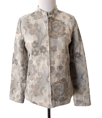 CHAQUETA JACQUARD ISDA & CO BIELLA CIERRE CREMALLERA Y BOLSILLOS ESCOTE FALSO MUJER X-PEQUEÑA Foto 1 de 4