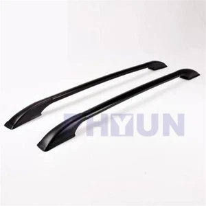 2Pcs 47" Aluminum Car SUV Decorative Roof Rack Side Rail Bar Drill-Free US STOCK - Picture 1 of 15