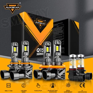 For Toyota Solara 2004-2006 AUXBEAM Canbus LED Headlight High Low Beam Fog Light - Picture 1 of 12