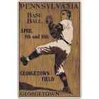 Blechschild 18x12 cm Pennsylvania Baseball April 8th