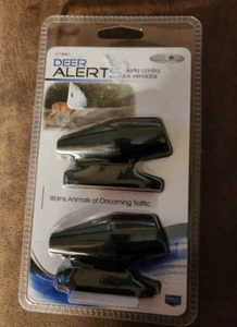 Deer Alerts, Set of Two, Warns Animals of Oncoming Traffic, Strong Adhesive Base - Bild 1 von 2