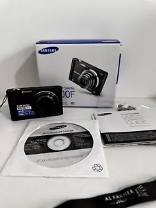 Cámara digital inteligente Samsung ST Series ST200F 16,1 MP - WiFi negra - en caja - Imagen 1 de 19