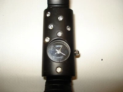 NUEVO RARO RELOJ VINTAGE ÚNICO CONTEMPO DIAMANTE DAMAS SE AJUSTA A LA BANDA MÁS ELÁSTICA  Foto 1 de 4