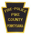 PIKE COUNTY ? FIRE-POLICE - PENNSYLVANIA Sheriff or Police Patch KEYSTONE VINTAG
