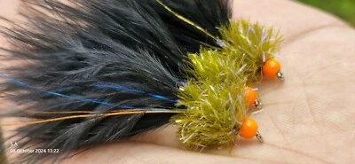 WET YOUR FLY 3 X Ally McCoist Köder Größe 10