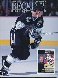 1992 Wayne Gretzky ~ Beckett Magazine ~ NHL Los Angeles Kings ~ Issue #19 ~ NM - Picture 1 of 2