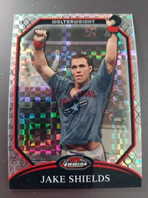 Jake Shields #7 2011 Topps UFC Finest X-Refractor #094/388 - Image 1 of 2