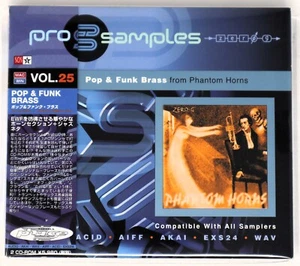 Zero-G Pro Samples 25 Pop Funk Brass Sample Library/Sound Library/Sampling 2 CD - Picture 1 of 7
