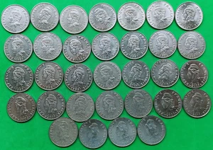 Rare Opportunity 32 Different Old French Polynesia 20 franc Coins 1967-2018 !! - Picture 1 of 5