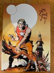 Handsignierte Trading Cards - Comic Art - signiert von William Stout - Bild 1 von 7