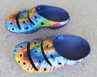 KEEN Yogui Arts Tie Dye Slip on Clogs Sandals. Men's 8 (Women's 9.5 wide)