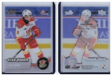 21/22 2021/22 Upper Deck CHL Clear Cut #371 Vincent Collard Baie-Comeau Drakkar