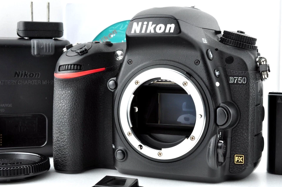 [Casi Como Nueva] Nikon D750 24.3MP Digital SLR FX (Excluido del Retiro) de Japón #2023 Foto 1 de 4