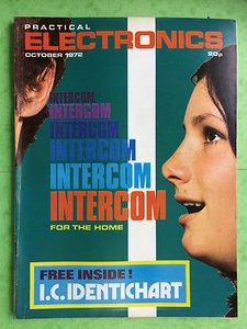 PRACTICAL ELECTRONICS - Magazine - October 1972 - Intercom For The Home - Imagen 1 de 5