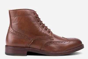 Gordon Rush Men's Wing Short Boot Cognac Size 9 (NEW ) - Picture 1 of 8