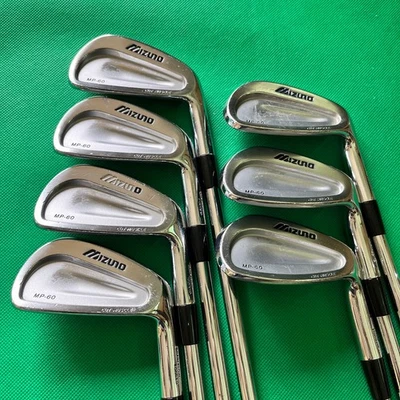 Mizuno MP-60 Iron Set 7pcs 4-Pw Flex S Stiff N.S.Pro 950GH Golf Clubs - Image 1 of 4