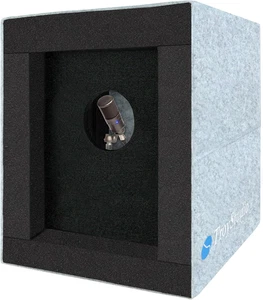 Cabina Vocale Chiusa, Scudo Isolamento Microfono Portatile, Riflesso Pieghevole - Foto 1 di 6