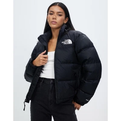 Chaqueta retro para mujer The North Face 1996 Nuptse reciclada TNF negra talla M L XL XXL Foto 1 de 4