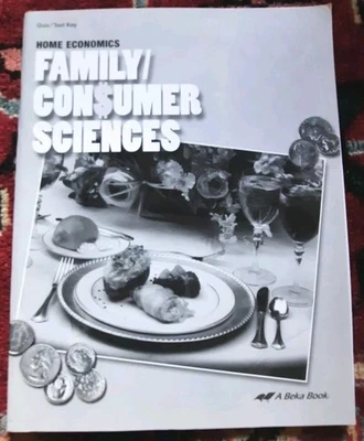 Abeka Home Economics Family Consumer Sciences Quiz And Test key - Image 1 of 4