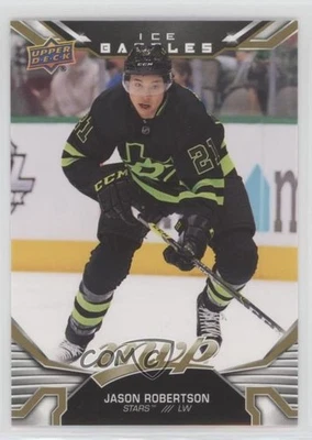 2022-23 Upper Deck MVP Gold Ice Battles Jason Robertson #50 - Image 1 of 2