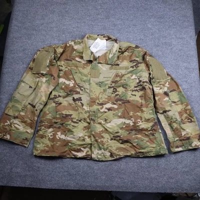 Jaqueta masculina uniforme de combate exército dos EUA 2XL longa OCP camuflagem proteção contra insetos ripstop - Imagem 1 de 4