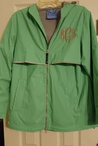 New England Regenjacke mit Monogramm Initialen B C S - Bild 1 von 6